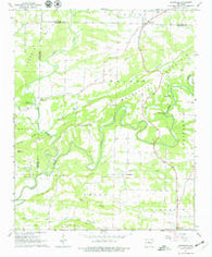 Damascus Arkansas Historical topographic map, 1:24000 scale, 7.5 X 7.5 Minute, Year 1961