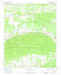 Danville Mountain Arkansas Historical topographic map, 1:24000 scale, 7.5 X 7.5 Minute, Year 1972