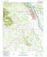 Dardanelle Arkansas Historical topographic map, 1:24000 scale, 7.5 X 7.5 Minute, Year 1993