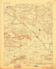 Dardanelle Arkansas Historical topographic map, 1:125000 scale, 30 X 30 Minute, Year 1890