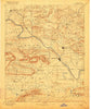Dardanelle Arkansas Historical topographic map, 1:125000 scale, 30 X 30 Minute, Year 1890