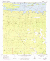 De Gray Arkansas Historical topographic map, 1:24000 scale, 7.5 X 7.5 Minute, Year 1970