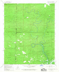 De Queen NW Arkansas Historical topographic map, 1:24000 scale, 7.5 X 7.5 Minute, Year 1966