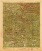 De Queen Arkansas Historical topographic map, 1:125000 scale, 30 X 30 Minute, Year 1913