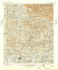 De Queen Arkansas Historical topographic map, 1:125000 scale, 30 X 30 Minute, Year 1913