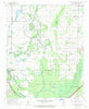 De Valls Bluff NE Arkansas Historical topographic map, 1:24000 scale, 7.5 X 7.5 Minute, Year 1968