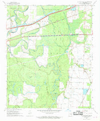 De Valls Bluff SE Arkansas Historical topographic map, 1:24000 scale, 7.5 X 7.5 Minute, Year 1968