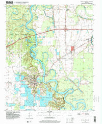 De Valls Bluff Arkansas Historical topographic map, 1:24000 scale, 7.5 X 7.5 Minute, Year 1996