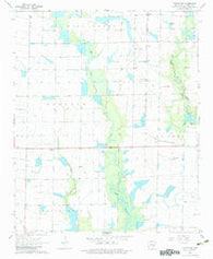 De Witt SW Arkansas Historical topographic map, 1:24000 scale, 7.5 X 7.5 Minute, Year 1968