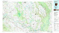 De Witt Arkansas Historical topographic map, 1:100000 scale, 30 X 60 Minute, Year 1986