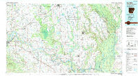 De Witt Arkansas Historical topographic map, 1:100000 scale, 30 X 60 Minute, Year 1986