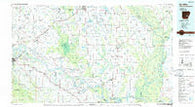 De Witt Arkansas Historical topographic map, 1:100000 scale, 30 X 60 Minute, Year 1986