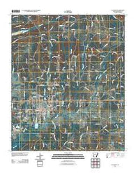 De Queen Arkansas Historical topographic map, 1:24000 scale, 7.5 X 7.5 Minute, Year 2011