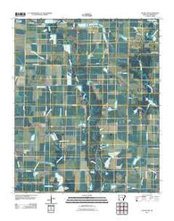 De Witt SW Arkansas Historical topographic map, 1:24000 scale, 7.5 X 7.5 Minute, Year 2011