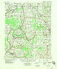 Deckerville Arkansas Historical topographic map, 1:62500 scale, 15 X 15 Minute, Year 1957