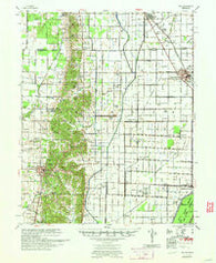 Dee Arkansas Historical topographic map, 1:62500 scale, 15 X 15 Minute, Year 1958