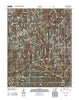 Deer Arkansas Historical topographic map, 1:24000 scale, 7.5 X 7.5 Minute, Year 2011