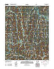 Delaney Arkansas Historical topographic map, 1:24000 scale, 7.5 X 7.5 Minute, Year 2011