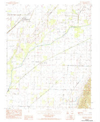 Delaplaine Arkansas Historical topographic map, 1:24000 scale, 7.5 X 7.5 Minute, Year 1984