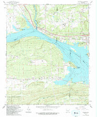 Delaware Arkansas Historical topographic map, 1:24000 scale, 7.5 X 7.5 Minute, Year 1993