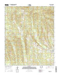 Delight Arkansas Current topographic map, 1:24000 scale, 7.5 X 7.5 Minute, Year 2014