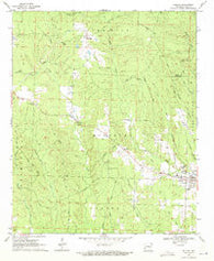 Delight Arkansas Historical topographic map, 1:24000 scale, 7.5 X 7.5 Minute, Year 1970