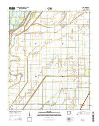 Dell Arkansas Current topographic map, 1:24000 scale, 7.5 X 7.5 Minute, Year 2014