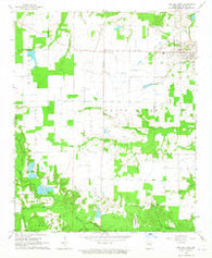 Des Arc West Arkansas Historical topographic map, 1:24000 scale, 7.5 X 7.5 Minute, Year 1964