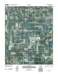 Des Arc West Arkansas Historical topographic map, 1:24000 scale, 7.5 X 7.5 Minute, Year 2011