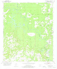 Doddridge NW Arkansas Historical topographic map, 1:24000 scale, 7.5 X 7.5 Minute, Year 1952