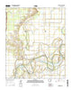 Doddridge NE Arkansas Current topographic map, 1:24000 scale, 7.5 X 7.5 Minute, Year 2014