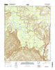Doddridge NW Arkansas Current topographic map, 1:24000 scale, 7.5 X 7.5 Minute, Year 2014