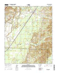 Donaldson Arkansas Current topographic map, 1:24000 scale, 7.5 X 7.5 Minute, Year 2014