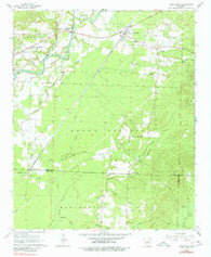 Donaldson Arkansas Historical topographic map, 1:24000 scale, 7.5 X 7.5 Minute, Year 1964