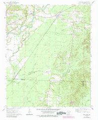 Donaldson Arkansas Historical topographic map, 1:24000 scale, 7.5 X 7.5 Minute, Year 1964