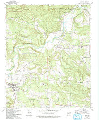 Dover Arkansas Historical topographic map, 1:24000 scale, 7.5 X 7.5 Minute, Year 1993