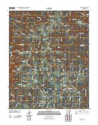 Drasco Arkansas Historical topographic map, 1:24000 scale, 7.5 X 7.5 Minute, Year 2011
