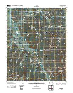 Durham Arkansas Historical topographic map, 1:24000 scale, 7.5 X 7.5 Minute, Year 2011