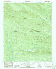 Eagle Mountain Arkansas Historical topographic map, 1:24000 scale, 7.5 X 7.5 Minute, Year 1986