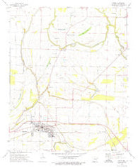 Earle Arkansas Historical topographic map, 1:24000 scale, 7.5 X 7.5 Minute, Year 1974