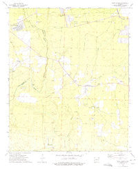 East Camden Arkansas Historical topographic map, 1:24000 scale, 7.5 X 7.5 Minute, Year 1973