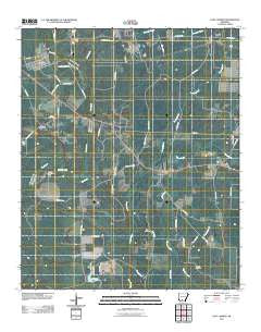 East Camden Arkansas Historical topographic map, 1:24000 scale, 7.5 X 7.5 Minute, Year 2011