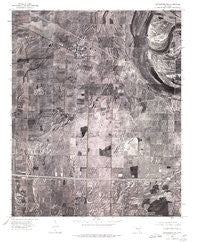 Edmondson NE Arkansas Historical topographic map, 1:24000 scale, 7.5 X 7.5 Minute, Year 1975