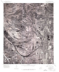 Edmondson NW Arkansas Historical topographic map, 1:24000 scale, 7.5 X 7.5 Minute, Year 1975