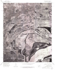 Edmondson SE Arkansas Historical topographic map, 1:24000 scale, 7.5 X 7.5 Minute, Year 1975