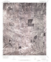 Edmondson SW Arkansas Historical topographic map, 1:24000 scale, 7.5 X 7.5 Minute, Year 1975