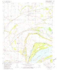 Edmondson Arkansas Historical topographic map, 1:24000 scale, 7.5 X 7.5 Minute, Year 1981