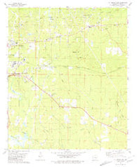 El Dorado East Arkansas Historical topographic map, 1:24000 scale, 7.5 X 7.5 Minute, Year 1981