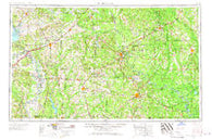 El Dorado Arkansas Historical topographic map, 1:250000 scale, 1 X 2 Degree, Year 1953