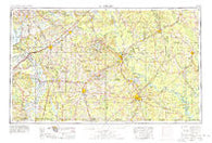 El Dorado Arkansas Historical topographic map, 1:250000 scale, 1 X 2 Degree, Year 1953